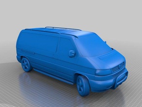 vw transporter t4 veicoli 3d print model - Mito3D