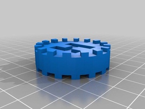 checker - Spielzeug Spiel Zubehör 3d print model - Mito3D