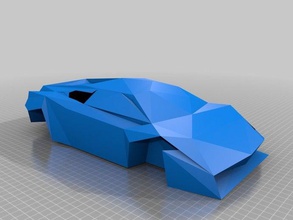 decimated lambo automotive car 3d print model - Mito3D