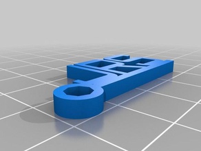 jrs batch keychain keychains customized 3d print model - Mito3D