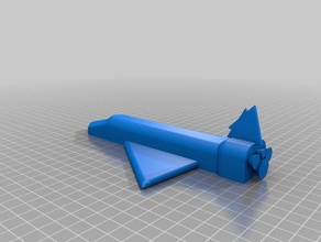 space shuttle physics astronomy 3d print model - Mito3D