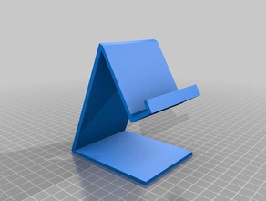 mobile phone stand cell stands customized 3d print model - Mito3D