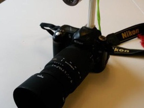 la zapata caliente de lámpara montaje cámara d50 nikon 3d print model - Mito3D