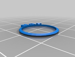 15 mm anillo de mqt 3d impresión 3d print model - Mito3D