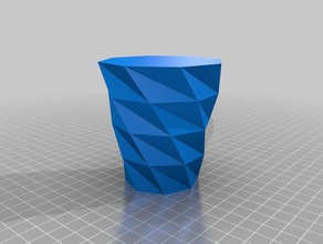 twisted vase containers customized 3d print model - Mito3D