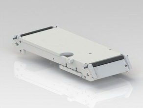 extended automated build platform 3d printer parts lasercut upgrade part 3d print model - Mito3D