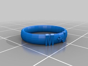 16 mm ring m+j 3d printing 3d print model - Mito3D