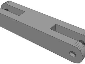 extension bar gadgets3d lcd mount printer accessories 3d print model - Mito3D