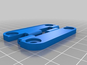 igloo 120 quart polar replacement hinge parts household 3d print model - Mito3D