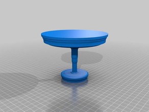 tamaño de tabla deseado modelo muebles personalizado el los tablas 3d print model - Mito3D
