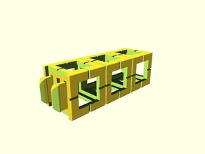 personalizável rokenbok feixe construção brinquedos kit de personalizador 3d print model - Mito3D