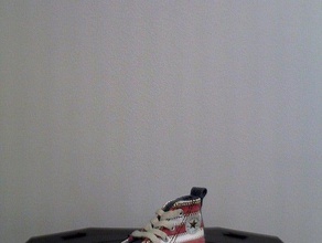 converse shoe mini art makerbotdigitizer scan 3d print model - Mito3D