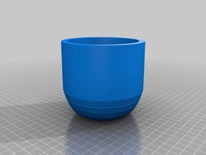 rubbish bin resize make good size containers bins customized waste paper 3d print model - Mito3D