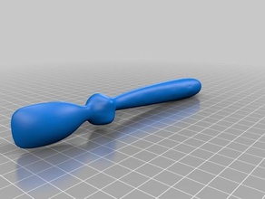 baby food spoon high res scan kitchen dining kitcen silverware 3d print model - Mito3D