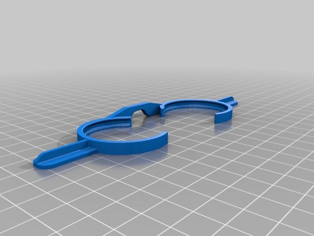 durovis dalış lens tutucu geliştirilmiş mobil telefon 3D print model - Mito3D
