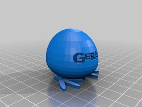 gerald velociraptor ovo de galinha 3d impressão 3d print model - Mito3D
