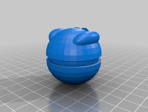 master ball 3d stampa 3d print model - Mito3D