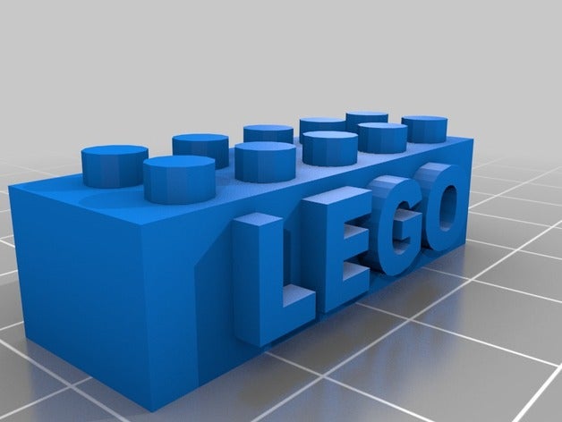 lego 3d l'impression 3D print model - Mito3D