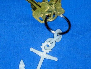 mini maker faire rhode island keychain keychains 3d useful 3d print model - Mito3D