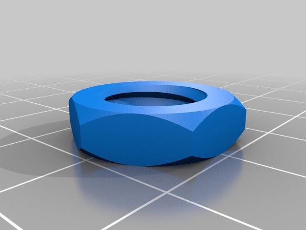 ecrou 125 5 le bricolage personnalisé 3D print model - Mito3D