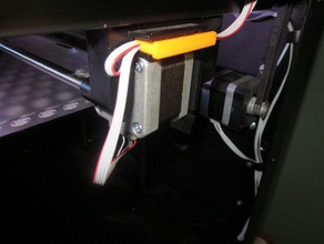 2 axis stepper motor limit cable clamp 3d printer parts 3d print model - Mito3D