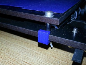 yatak tesviye somun sahipleri kadar qu-bd onetwo 3d yazıcı aksesuarlar 1 2 bağdaştırıcı bir qubd iki-ıp iki yükseltme 3d print model - Mito3D