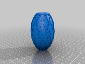 50mm artistic vase 2 interactive customized 3d print model - Mito3D