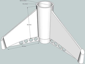 bt20 foguete modelo 1 conceito engenharia 3d print model - Mito3D