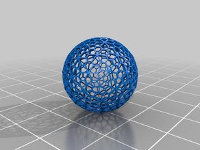 generierte Polyeder math Kunst openscad 3d print model - Mito3D