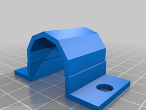 support de tube l'organisation tubes 3d print model - Mito3D