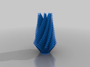 foglia vaso 6 altri 3d print model - Mito3D