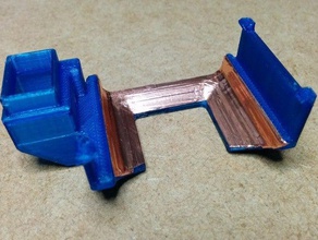 replicator 2 fan duct revisited 3d printer parts 3d print model - Mito3D