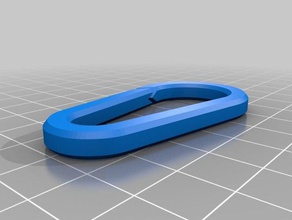 carabiner2 keychains customized 3d print model - Mito3D