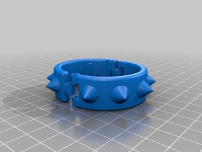 meine angepasste Manschetten Kragen Armbänder 3d print model - Mito3D