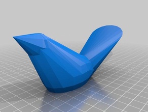 simpatico uccellino interattiva art uccelli personalizzato 3d print model - Mito3D