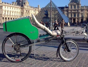aliaciklo aliaunu andere bentbike Fahrrad transport velo couche 3d print model - Mito3D