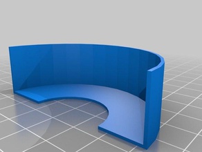 la pared de tapa superior 3d impresión 3d print model - Mito3D