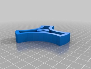 my customized knob parts 3d print model - Mito3D