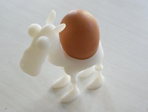deve yumurta Kupası mutfak yemek 3d print model - Mito3D