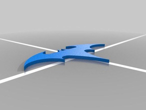 syxx batman symbol 2d art 3d print model - Mito3D