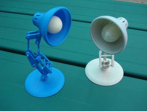light bulb mini desk lamp props lightbulb skimbal 3d print model - Mito3D