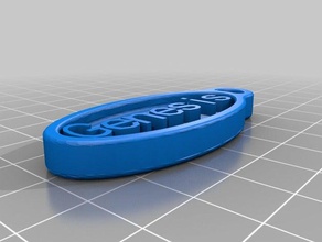 genesis keychain coins badges customized 3d print model - Mito3D