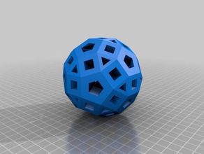 amazing sphere math art customized 3d print model - Mito3D