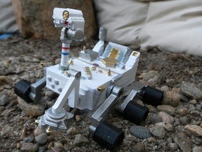 mars merak rover fizik Astronomi keşif laboratuvar model MSI nasa robot bilim uzay 3d print model - Mito3D