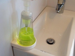 soap dispenser tepsi ev fusion 360 3d print model - Mito3D