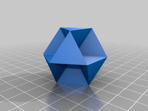 my customized stewart b43 b44 polyhedra math 3d print model - Mito3D