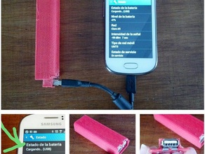 cargador portatil para celulares-walking-Ladegerät, Handy-tablet-Kamera gadgets 3d print model - Mito3D