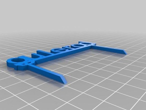 my customized garden sign outdoor 3d print model - Mito3D