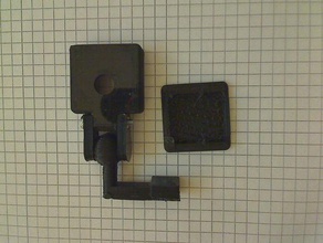 raspberry pi camera mount presa ethernet computer 3d print model - Mito3D
