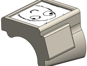 arlcd smart watch case bracelets 3d print model - Mito3D
